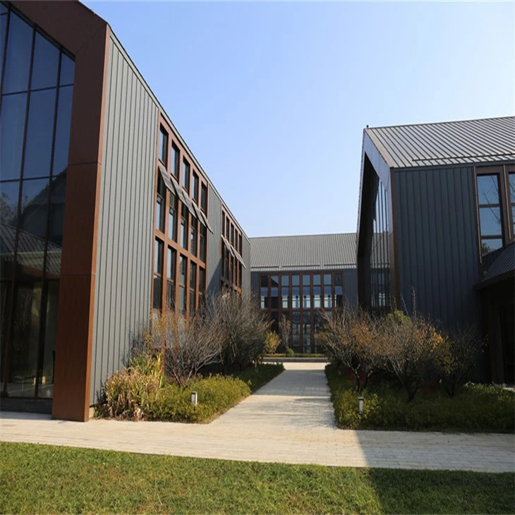 Length Customized Sheet Metal Standing Seam Roofing Panels manufacturers