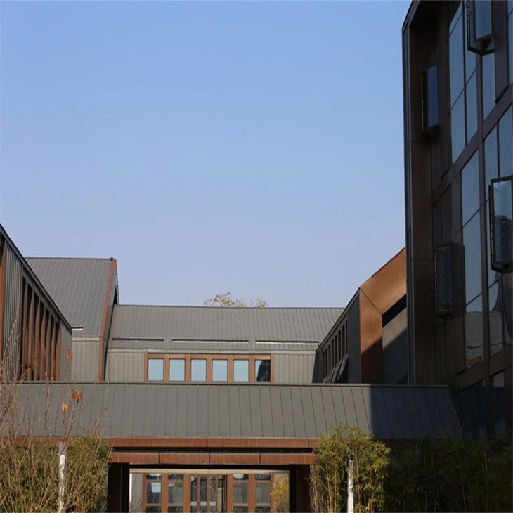 Length Customized Sheet Metal Standing Seam Roofing Panels high quality